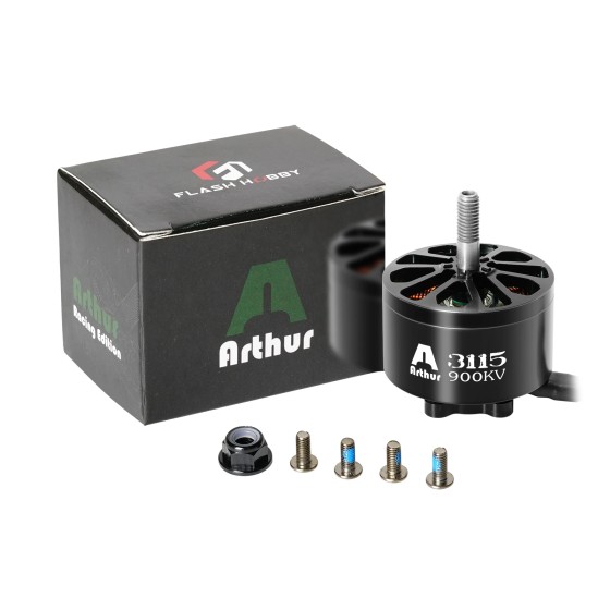 Original Flashhobby A3115 900kv 1592W 3-6S High Torque Brushless Motor for 10-inch Drone Quad Rotor